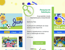 Tablet Screenshot of colegioiapi.com.br